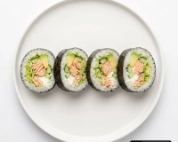 Bigg Roll Saumon cuit, avocat, concombre, iceberg, Cheese