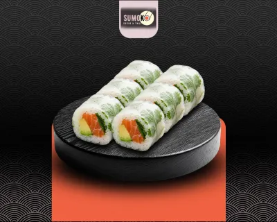 Printemps Saumon avocat menthe, coriandre
