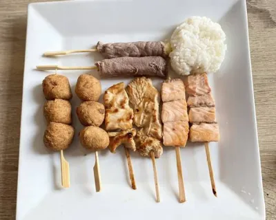 Menu Yakitori (8 Pieces)