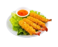 Crevettes tempura( 4pieces)
