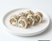 California Saumon fumé concombre cheese Sesame