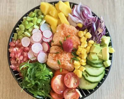 Poke tartare Saumon