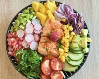 Poke tartare Saumon