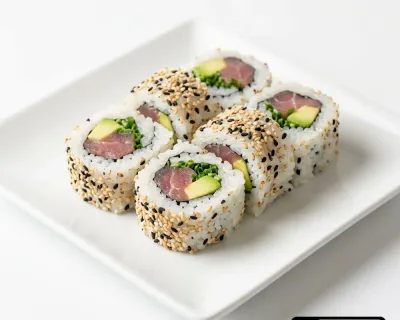 California Thon avocat ciboulette sesame