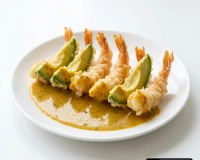 5) Avocado Crevette tempura Sauce curry
