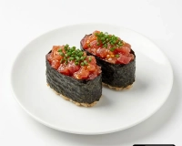 Gunkan Tartare thon sauce thai ciboulette