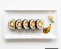 11) Maki crevette tempura sauce curry
