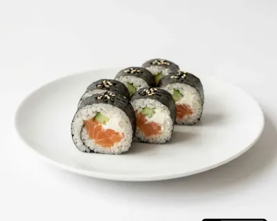 14) Maki Saumon fume cheese