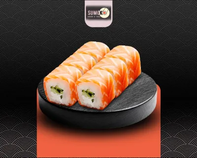 Saumon Roll Concombre cheese