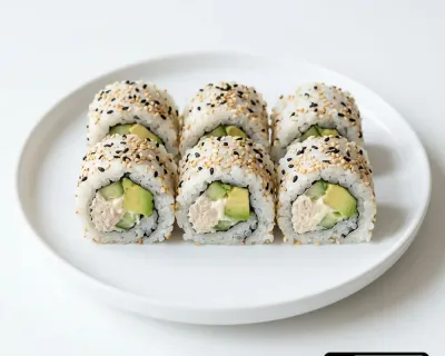 California Thon cuit avocat mayo sesame