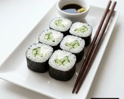 5) Maki Concombre cheese