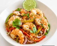 Thai pad kra pao poulet